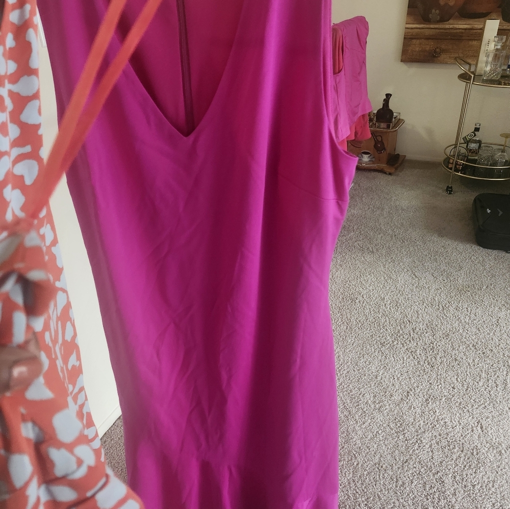 Bar III Fuchsia Dress